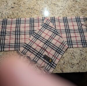 Kousei Classic Checkered 100% Cashmere Scarf "Burberry Vibes"